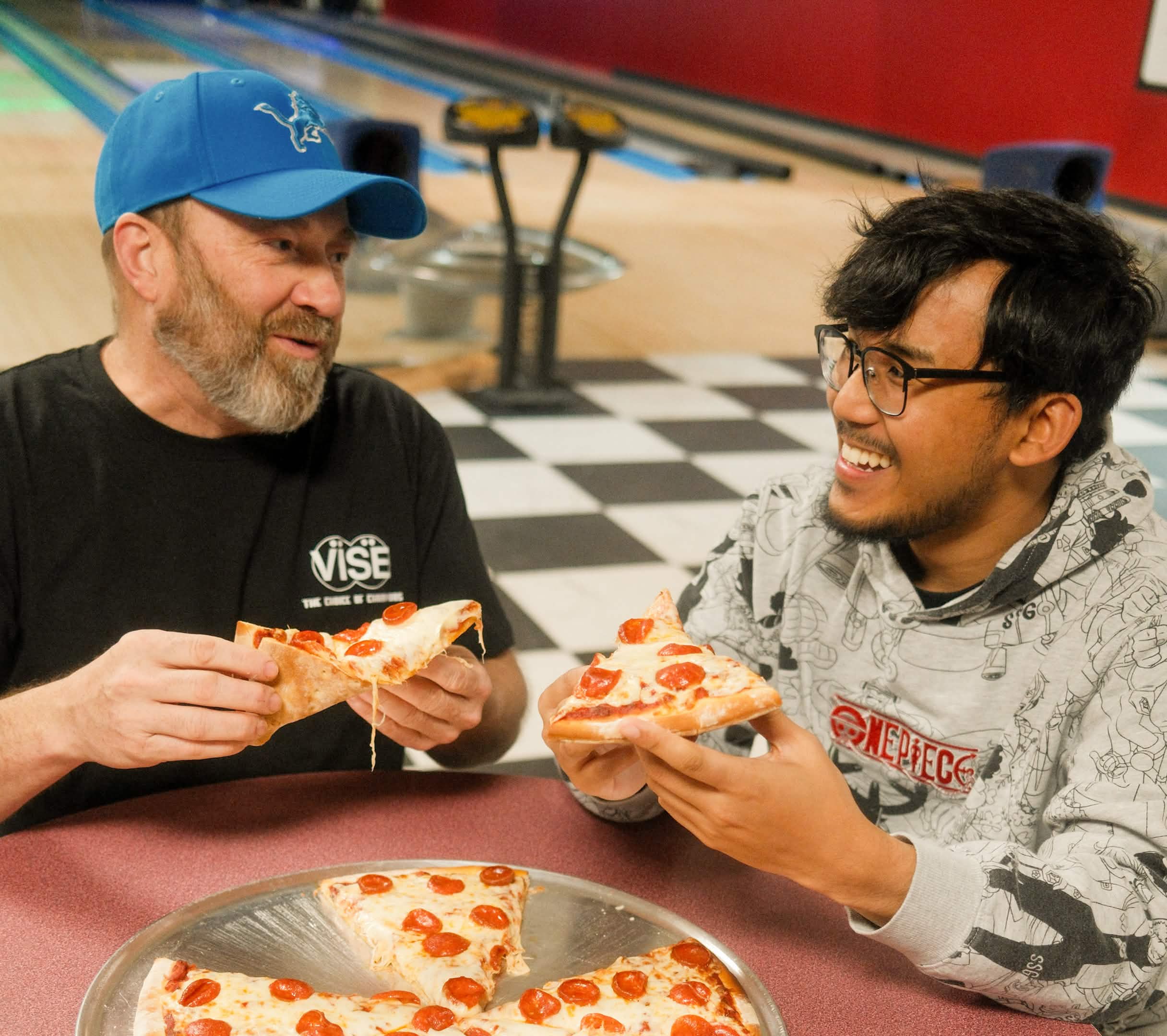 More People Eating Pizza